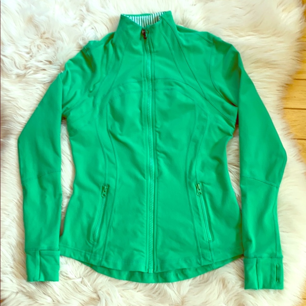 Lululemon Define Jacket Kelly Green Size 10